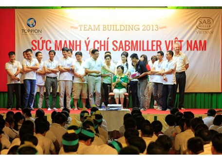 SABMILLER VIỆT NAM - Khóa Huấn Luyện, Team-building "Sức Mạnh Ý Chí SABMILLER Việt Nam" ngày 13 & 14/11/2013