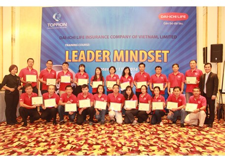 TOPPION triển khai khoá huấn luyện Leader Mindset cho Lãnh Đạo DAI-ICHI LIFE