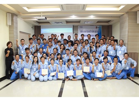 TOPPION triển khai khoá huấn luyện Leadership Training Course cho Công ty POSCO Việt Nam