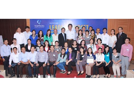 TOPPION triển khai khóa huấn luyện Leader Mindset Dành Cho Ban Giám Hiệu ngày 25/01/2015