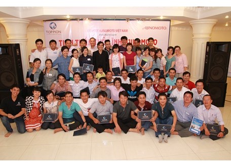 Công ty AJINOMOTO Việt Nam tổ chức khóa huấn luyện "Tinh Thần Thủ Lĩnh AJINOMOTO"