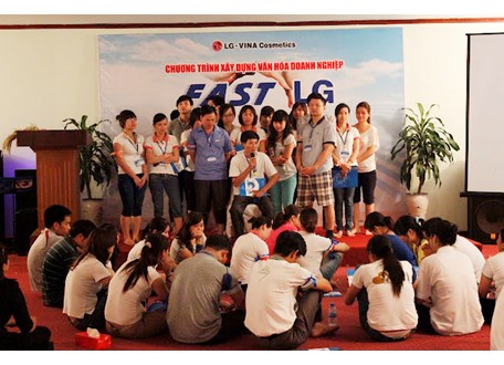 LG VINA Phía Bắc - Khóa huấn luyện truyền bá Văn Hóa Doanh Nghiệp giai đoạn 2 ngày 01 -02/06/2012(V Resort - Hòa Bình)